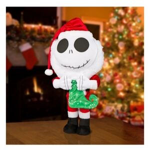 Disney’s Nightmare Before Christmas Jack Skellington Santa Claus Greeter…